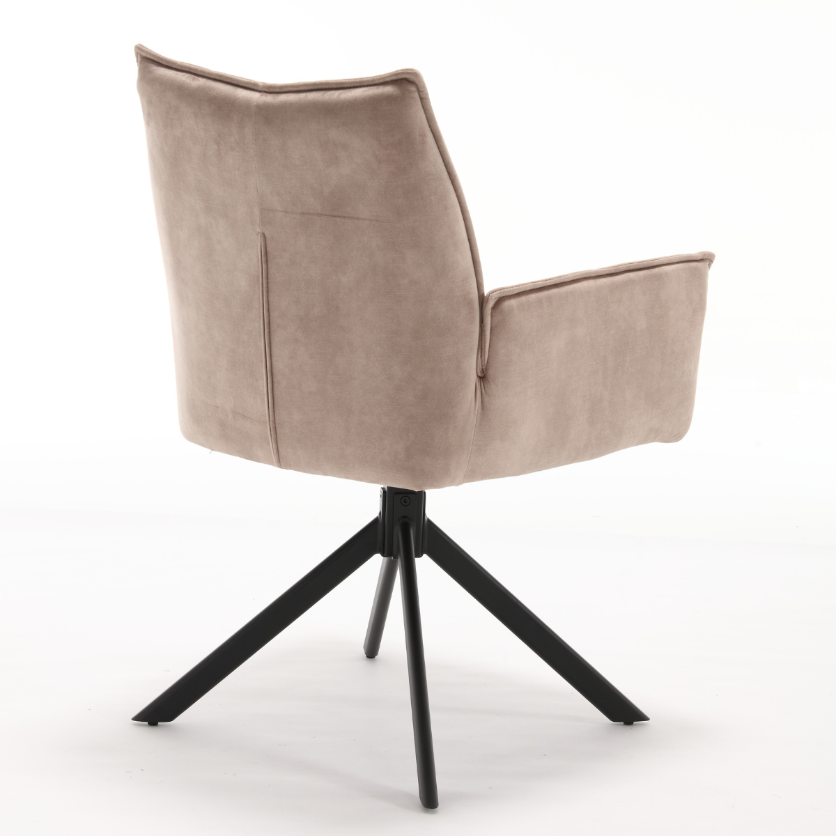 Eetkamerstoel Dani | Fluweel Beige (set van 2)