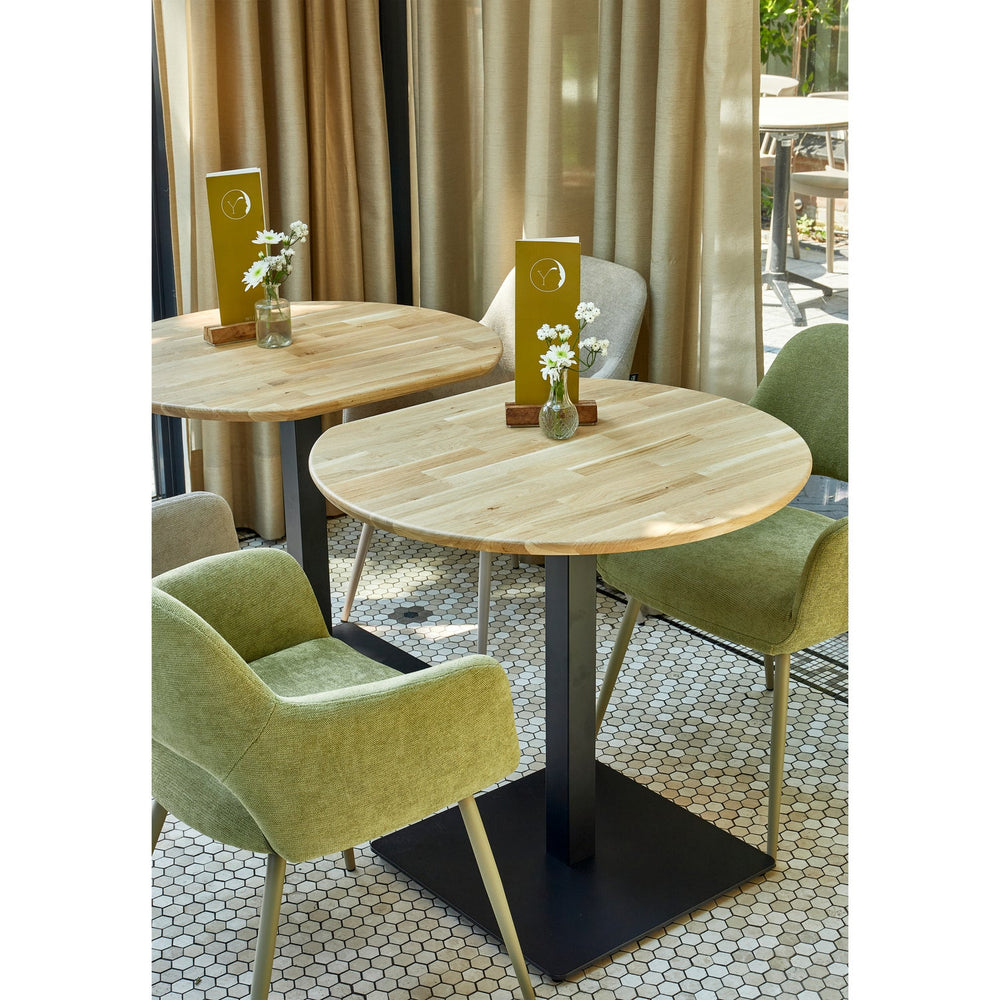 JENNY EETKAMERSTOEL GEWEVEN STOF NATUREL