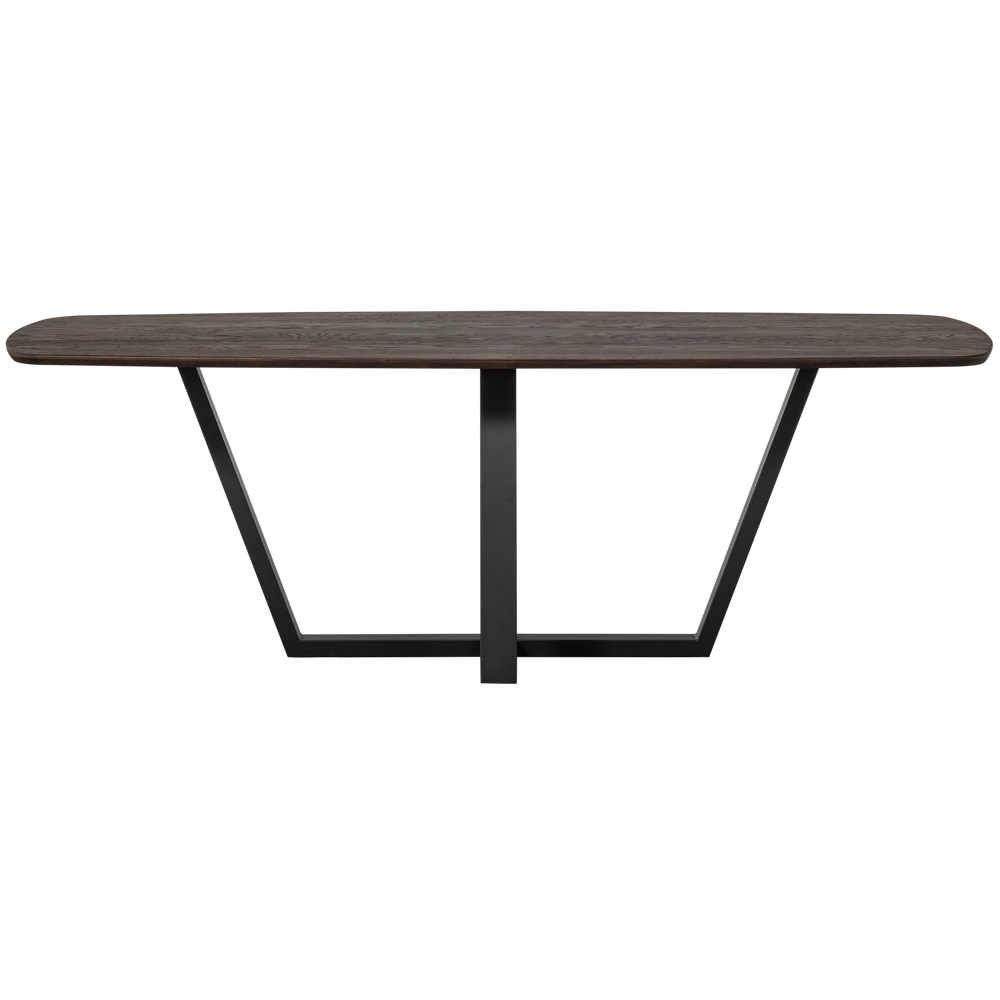 TABLO EETTAFEL DEENS OVAAL DL 220x100CM MYSTIC BROWN [fsc]
