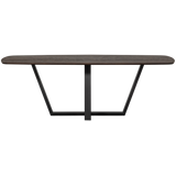 TABLO EETTAFEL DEENS OVAAL DL 220x100CM MYSTIC BROWN [fsc]