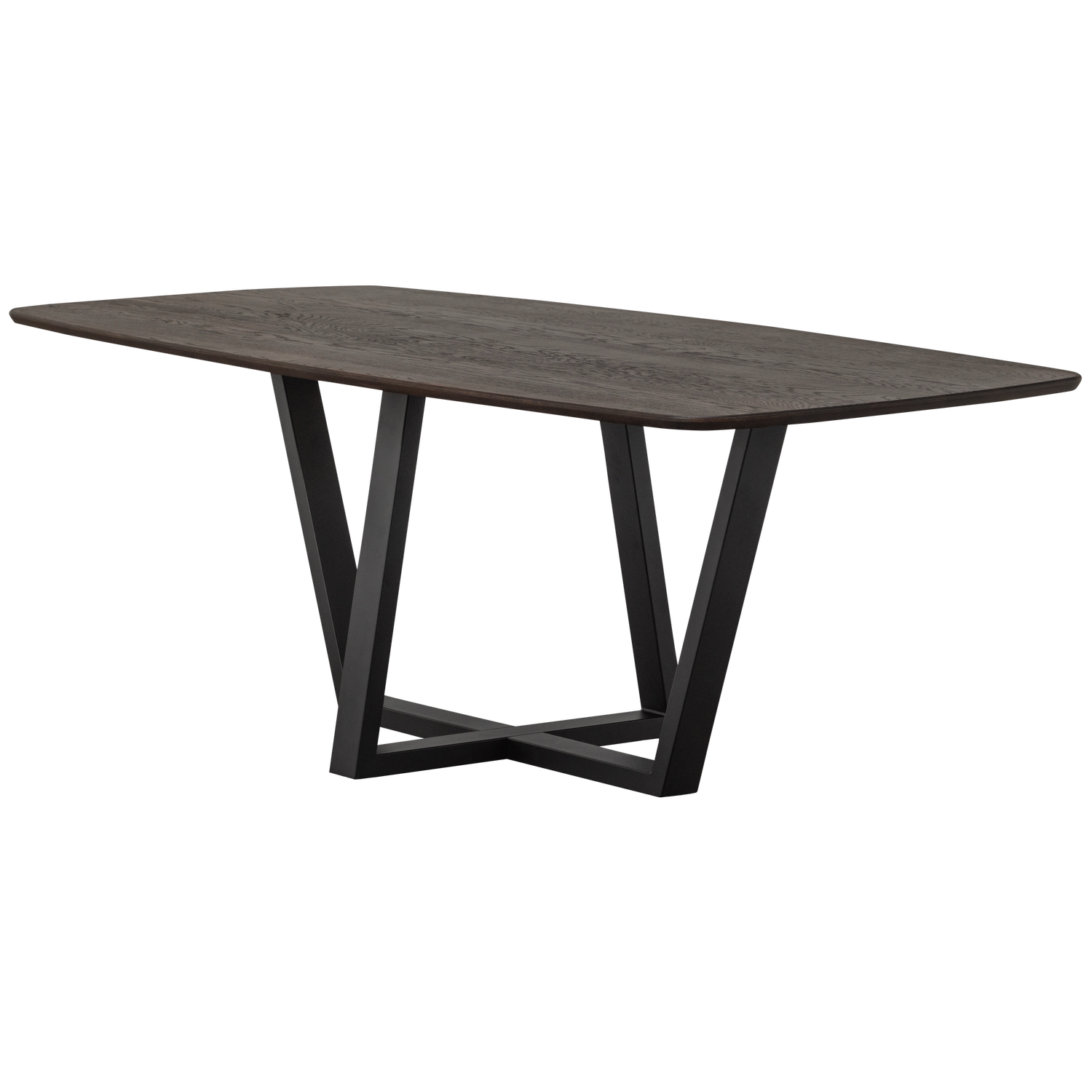 TABLO EETTAFEL DEENS OVAAL DL 220x100CM MYSTIC BROWN [fsc]