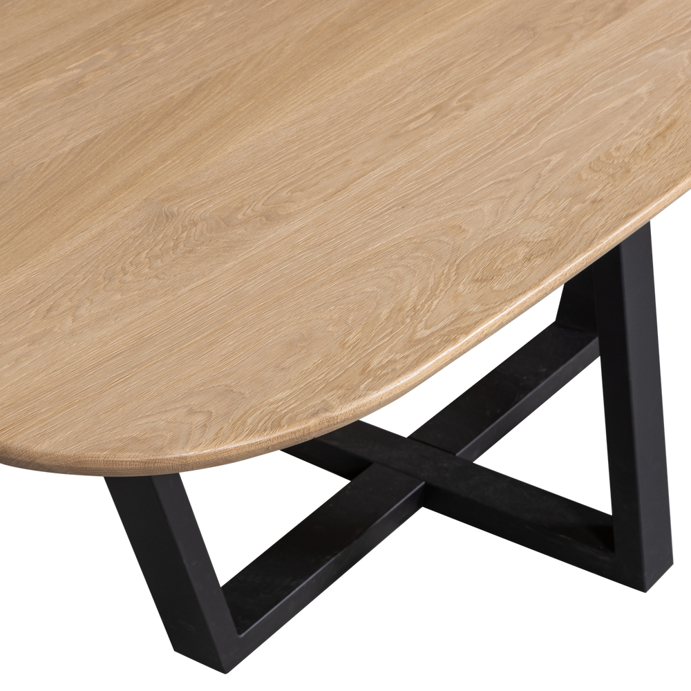 TABLO EETTAFEL ORGANISCH DL 220x100CM TRANSPARANT [fsc]