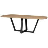 TABLO EETTAFEL ORGANISCH DL 220x100CM TRANSPARANT [fsc]