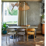 RONDE POOT METAAL ZWART