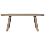 HAARLEM 4-STANDEN POOT EIKEN PEBBLE GREY SET VAN 2 [fsc]