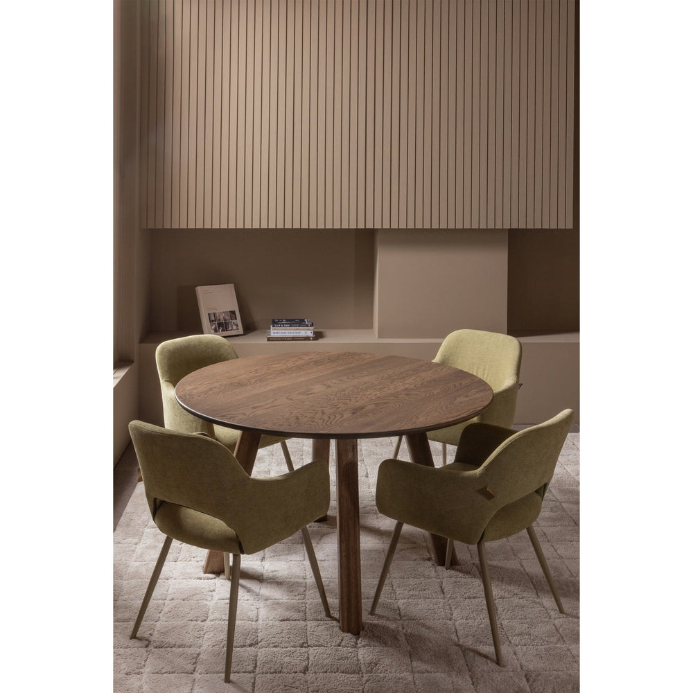 HAARLEM 4-STANDEN POOT EIKEN CASHMERE BROWN SET VAN 2 [fsc]