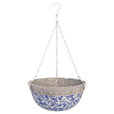 Esschert design - Aged ceramic hanging basket