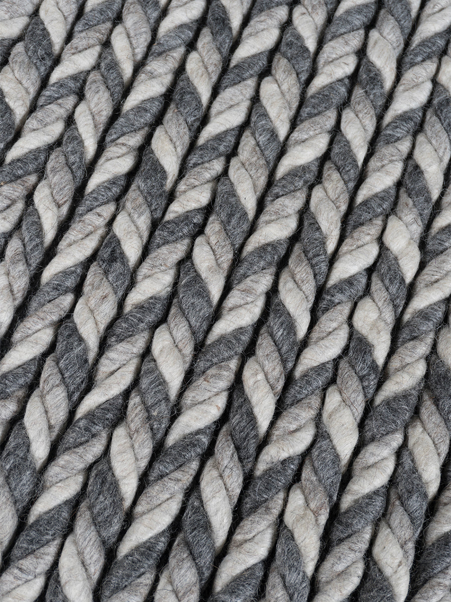 Vloerkleed Tino Antraciet 200 x 280 cm