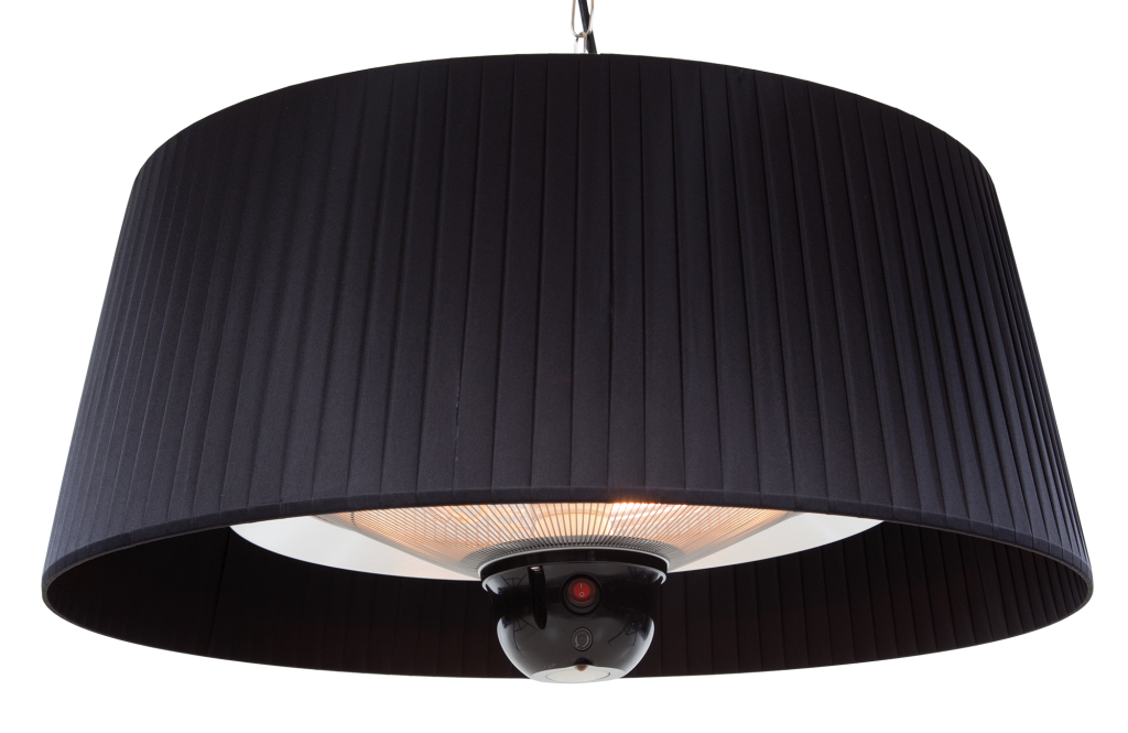 Sunred Heater Artix Hanging Black 1800