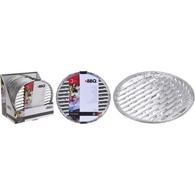 Grillschalen rond 3st dsp
