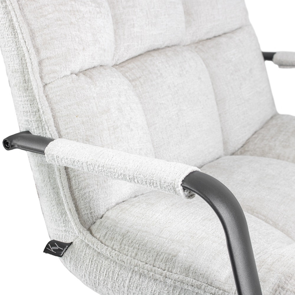 Draaifauteuil met arm Naturel