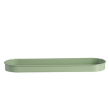 Esschert Design - Drie potjes op tray met bijenprint