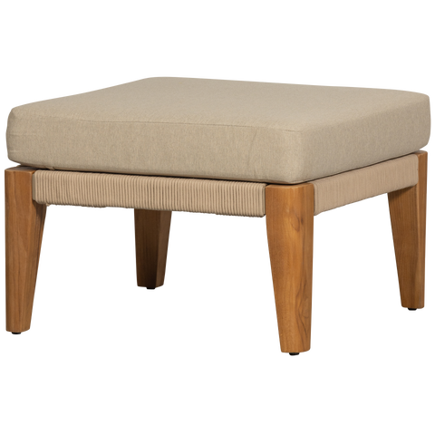 Exotan - San Remo hocker teak - zand