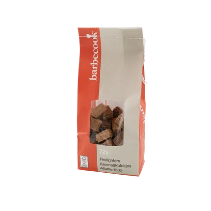 Barbecook - zak van 72 aanmaakblokjes FSC