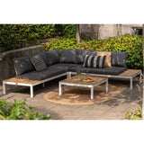 Exotan - La vida loungeset teak - wit