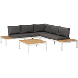 Exotan - La vida loungeset teak - wit