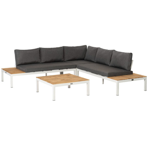 Exotan - La vida loungeset teak - wit