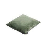 Sierkussen 45x45 Velvet green / Panama linnen