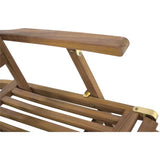 Deckchair teak verstelbaar