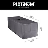 Platinum Aerocover kussentas 175 x 80 x 60 cm