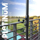 Platinum - Horizontal flat railing, Ø38mm