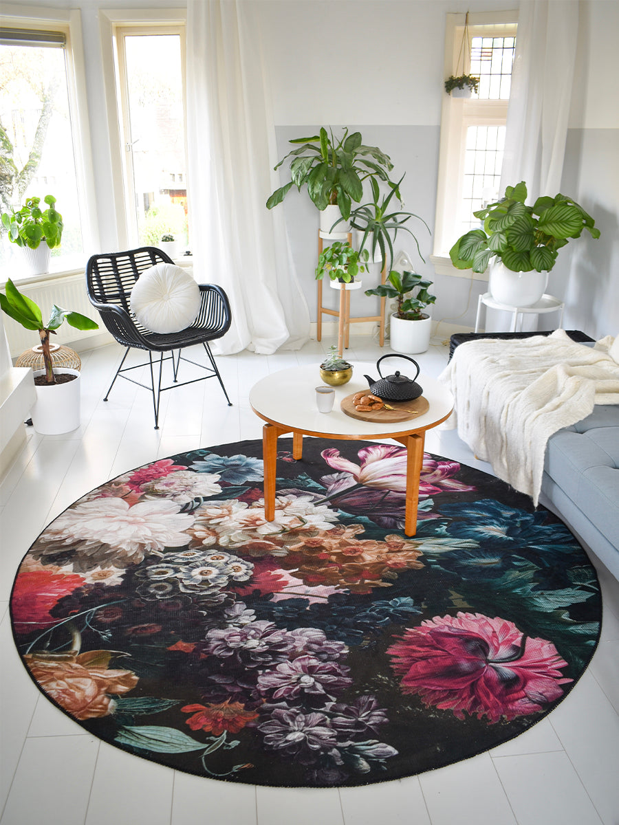 Vloerkleed Flores Rond ø120 cm
