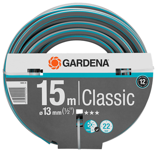 Gardena Classic slang (1/2"), 15m