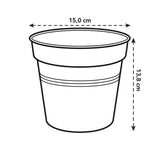 Elho - gb growpot 15cm living black