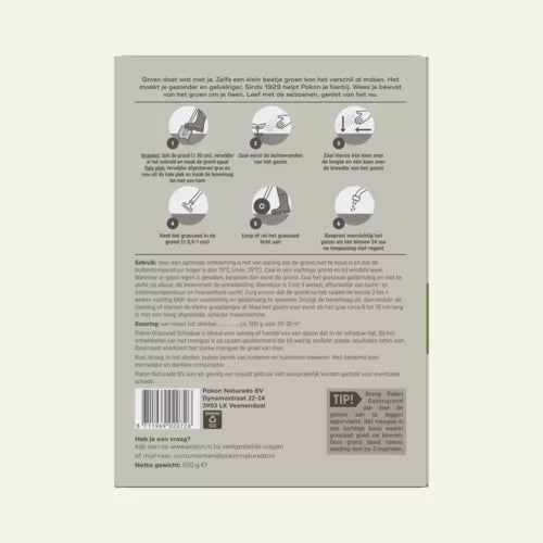 Pokon - Graszaad Schaduw 500G gram voor 20-30m2