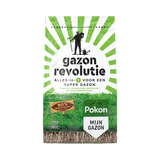 Gazonmestzak Pokon gazon revolutie, 4 kg, groen-witte verpakking met gras