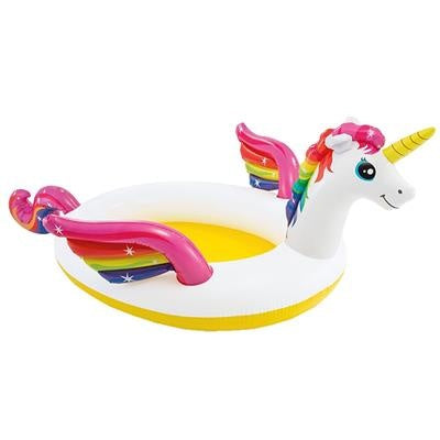 Intex Rainbow unicorn zwembad 272x193x104cm