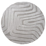 Vloerkleed Lima Beige Rond ø160 cm