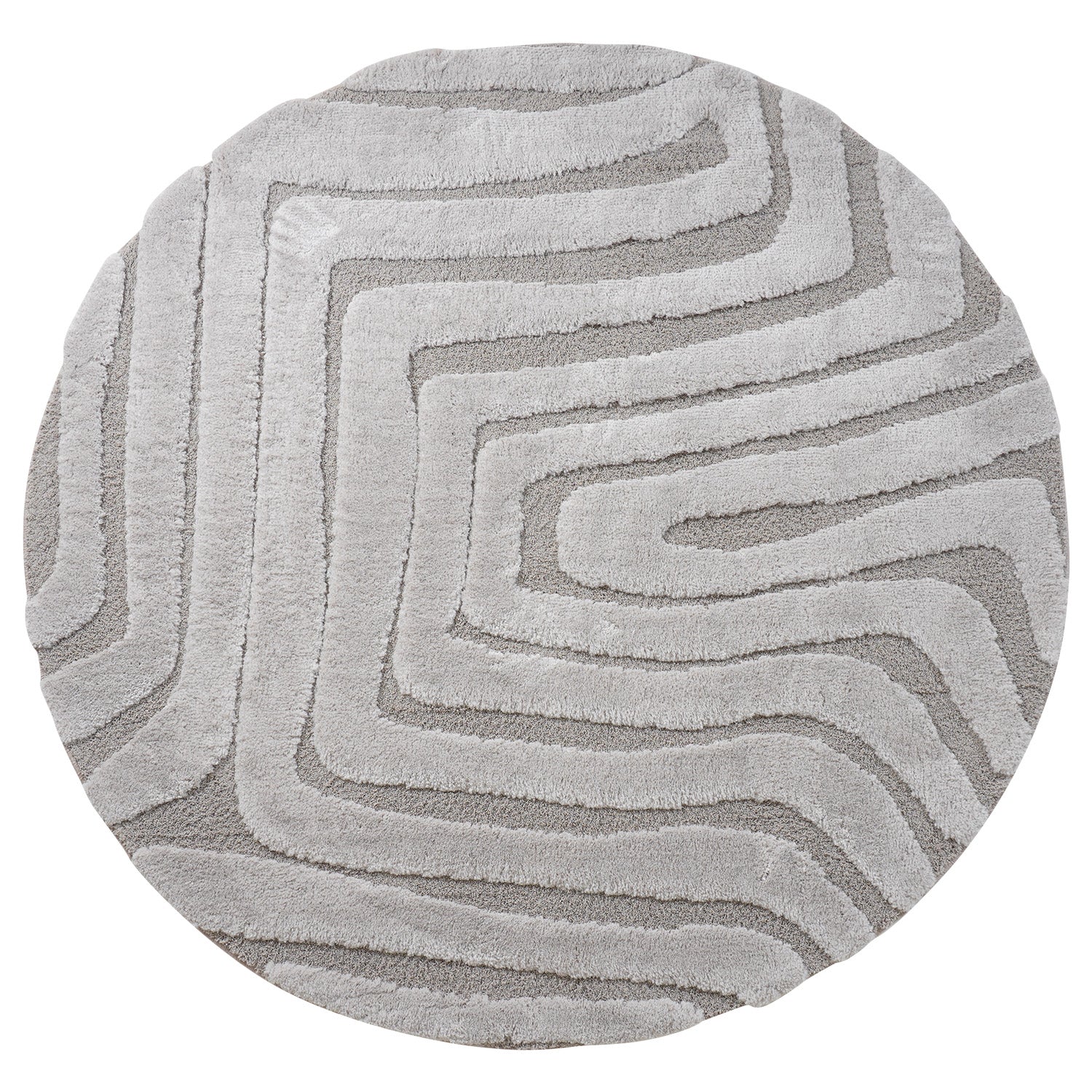 Vloerkleed Lima Beige Rond ø160 cm