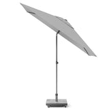 Platinum parasol Lisboa 210x150 - licht grijs