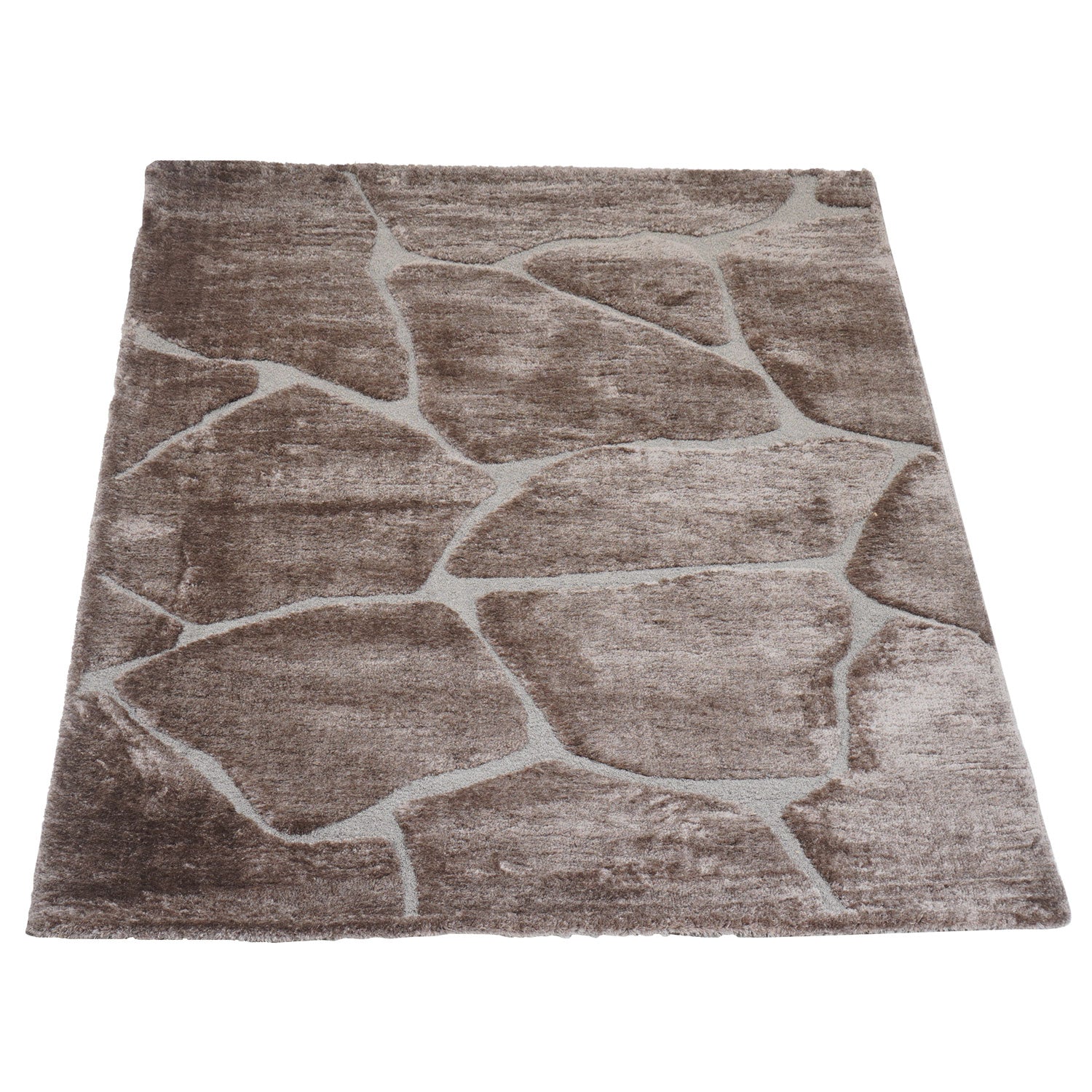 Vloerkleed Macy Bruin 160 x 230 cm