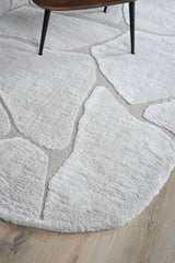 Vloerkleed Macy Beige - Rounded Corners 160 x 230 cm