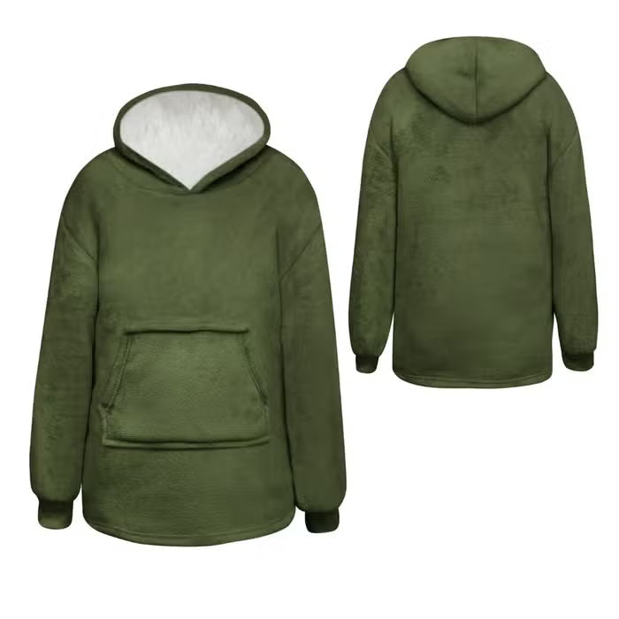 JUNIOR Oversized Hoodie voor kinderen 50x70 cm - Groen