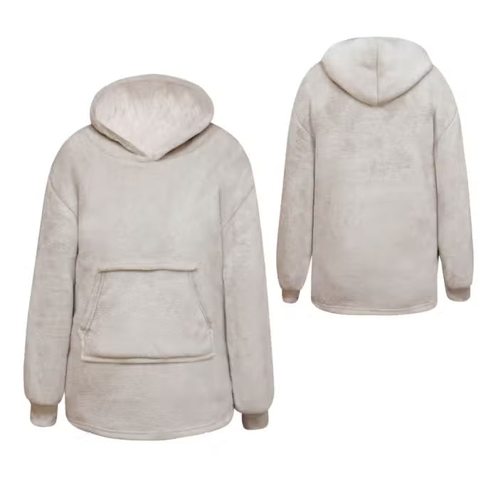 JUNIOR Oversized Hoodie voor kinderen 50x70 cm - Pumice stone