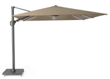 Platinum zweefparasol Challenger T² Glow 300x300 - Taupe