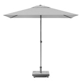 Platinum parasol Lisboa 210x150 - licht grijs