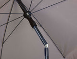 Platinum parasol Aruba ø200 volant - Ecru