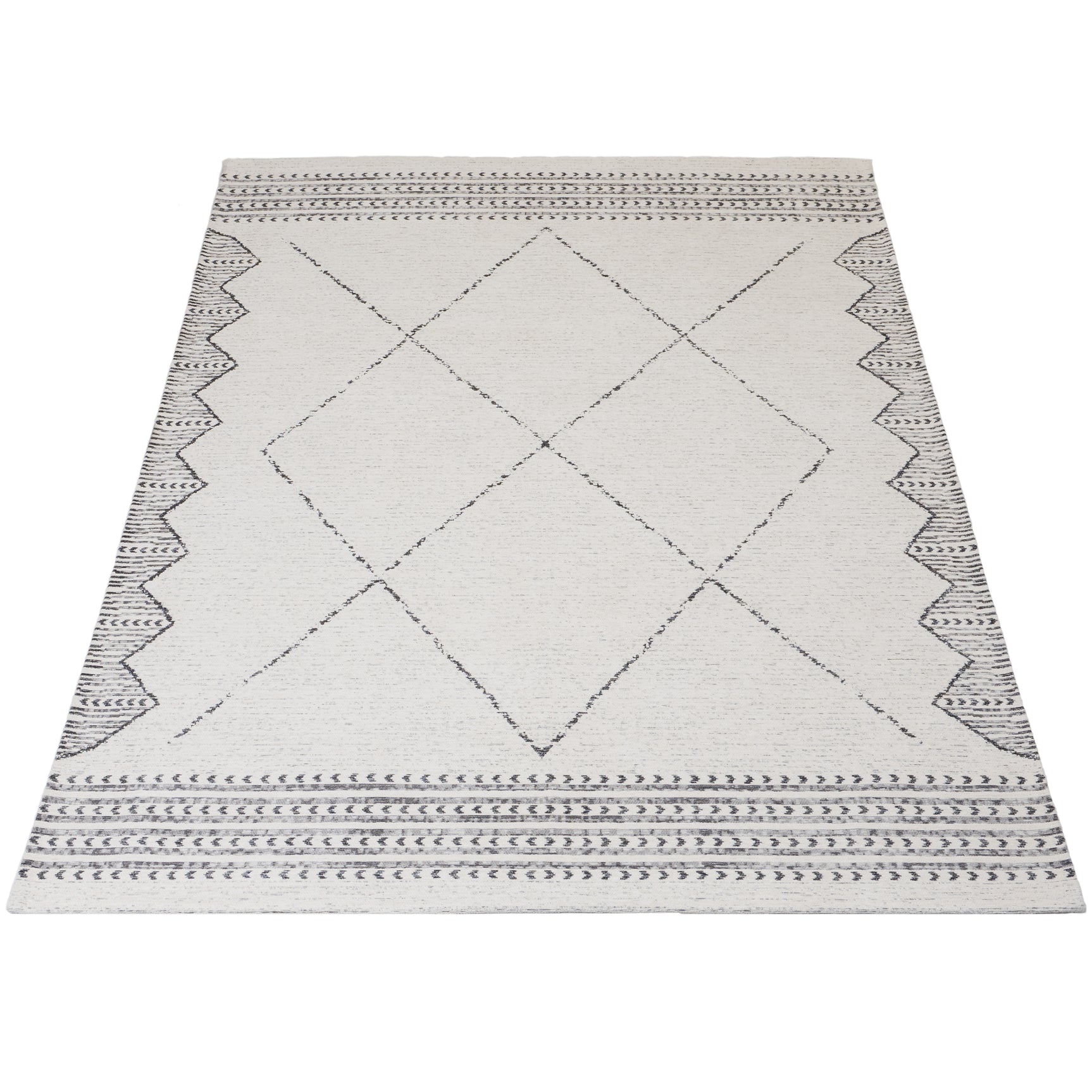 Vloerkleed Ravi Grey 200 x 280 cm