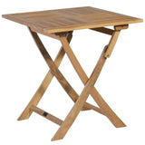 Exotan - Folding inklaptafel tuin teak 70x70cm