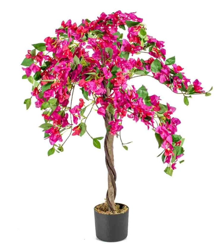 Kunstplant bougainvillea 90cm breed