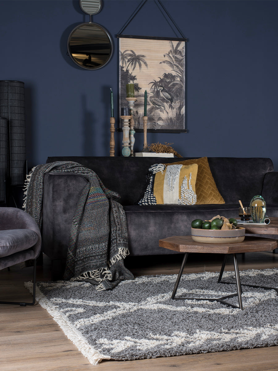 Vloerkleed Rabat Grey 160 x 230 cm