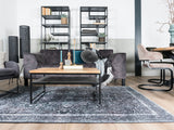 Vloerkleed Mila Antraciet 160 x 230 cm