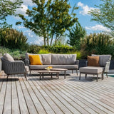 Taste 4SO - Cannes stoel bank loungeset 3 delig organic terre