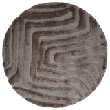 Vloerkleed Lima Bruin Rond ø160 cm