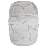 Vloerkleed Macy Beige - Rounded Corners 160 x 230 cm