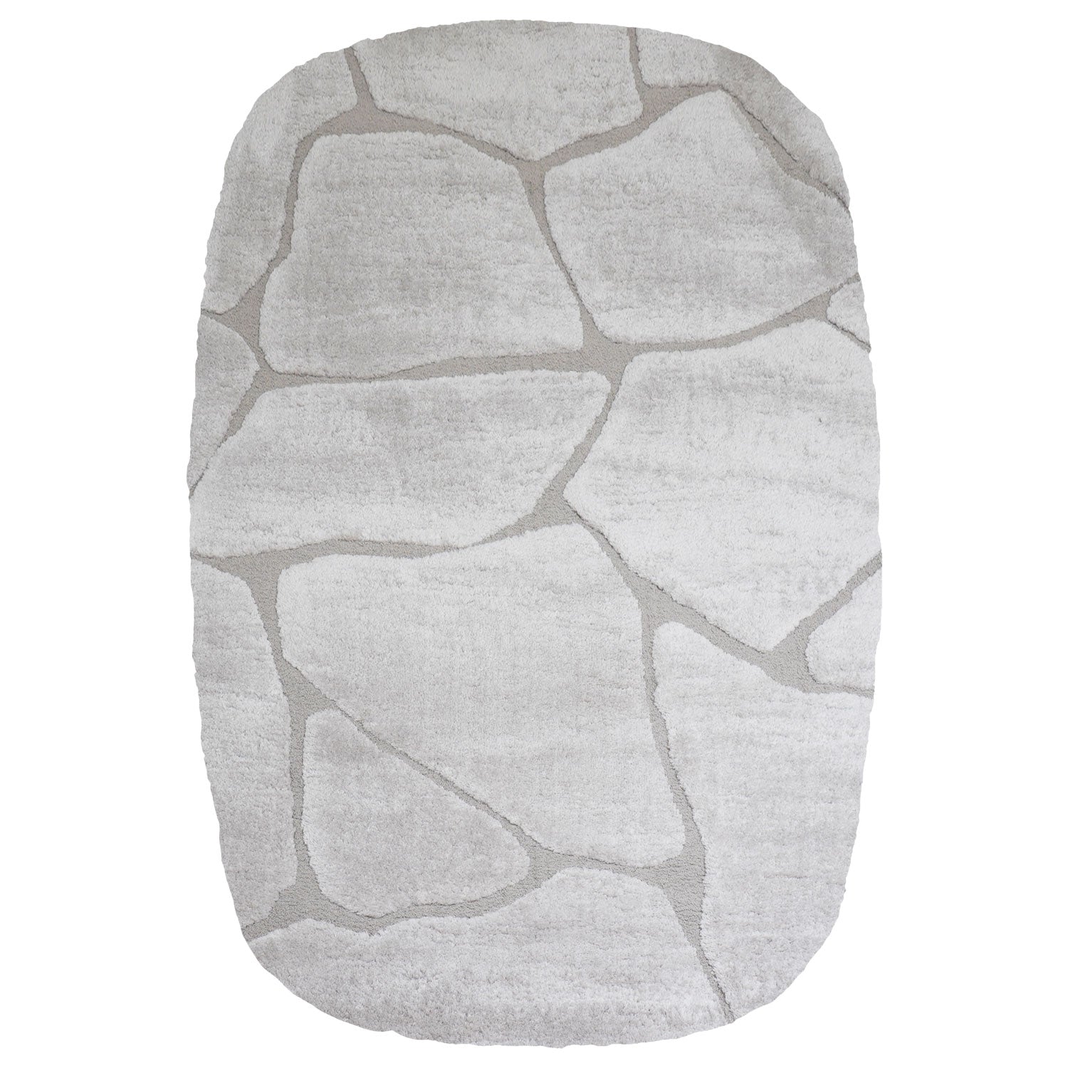 Vloerkleed Macy Beige - Rounded Corners 160 x 230 cm